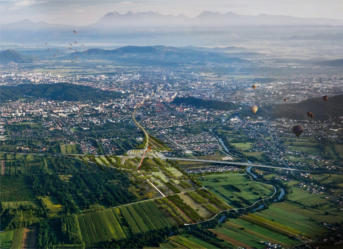 Rakova Jelsa aerial view