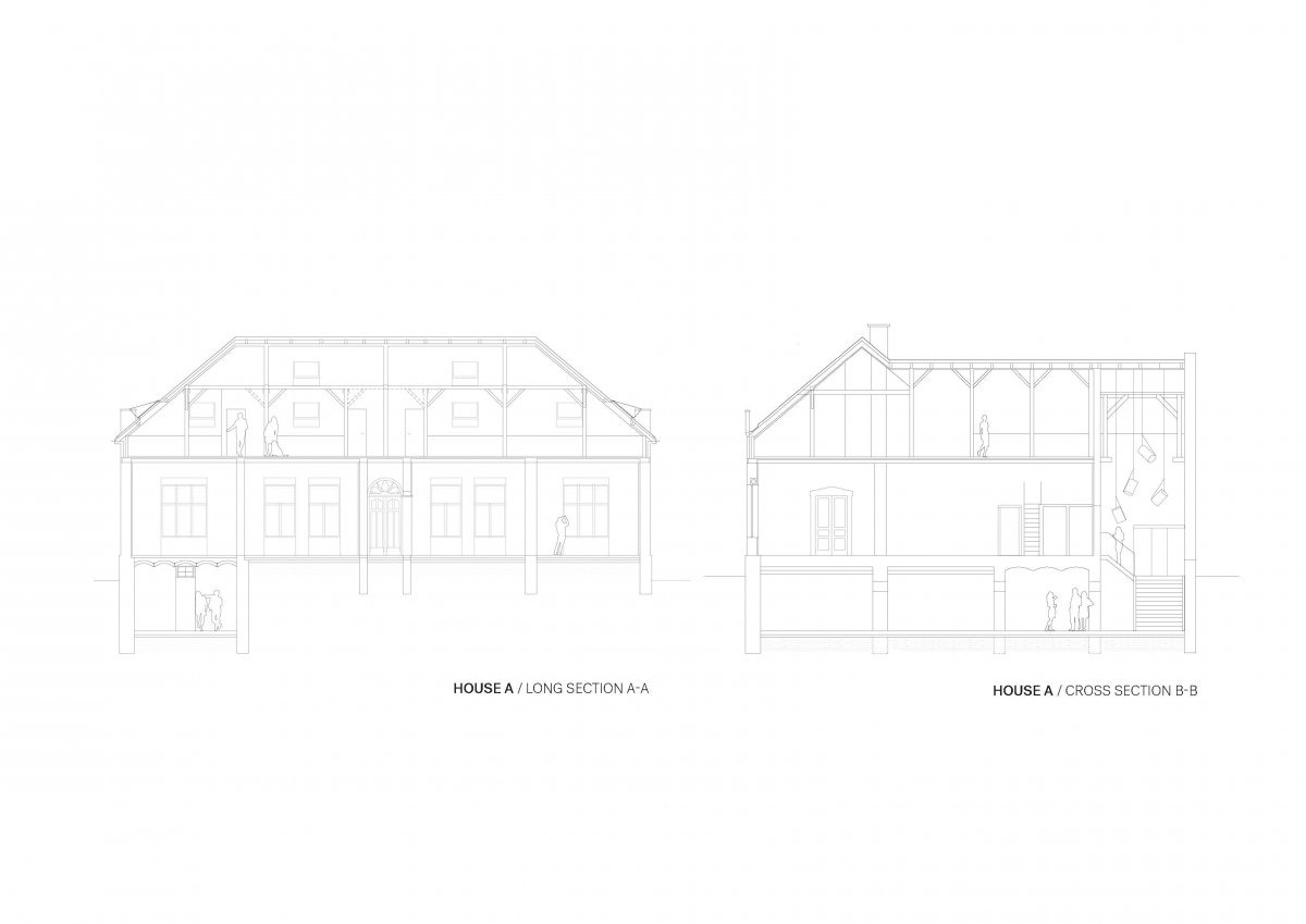 HOUSE A SECTIONS