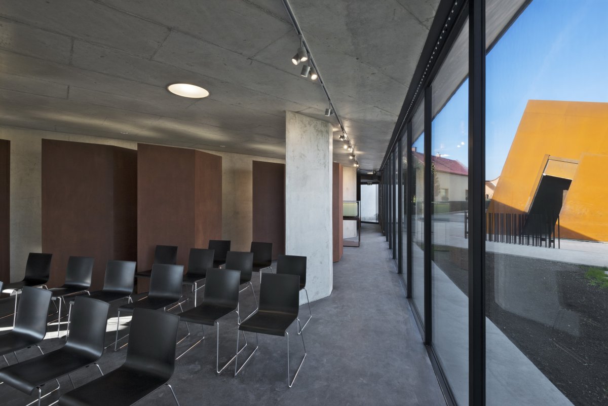 Interior of New Museum Exposition Building